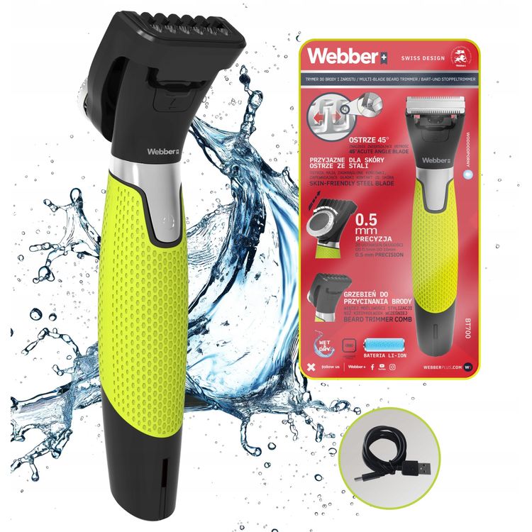 Tootefoto - Webber BT700 MULTIBLADE t pne meeste habemel ikur, 0,5 mm