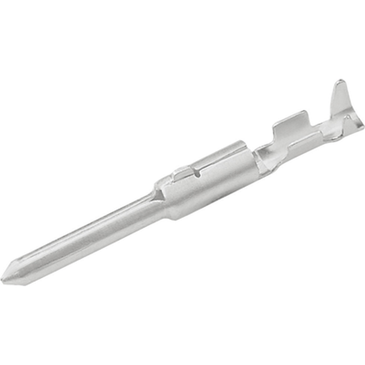 Tootefoto - Amphenol Vn01 015 0046 1 Bullet Connector Single Contact Pin Total Number Of Pins: 1 Series (Round Connectors): C016 1 Pc(S)