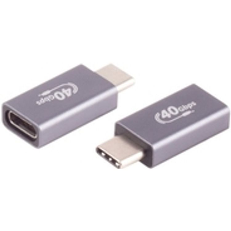 Tootefoto - ShiverPeaks SHVP BS13-60004 - Adapter USB 4.0 C Stecker> Buchse Metall - Adapter (BS13-60004)