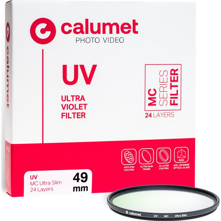 Tootefoto - Calumet filter Calumet UV filter MC 49 mm Ultra Slim 24 kihti