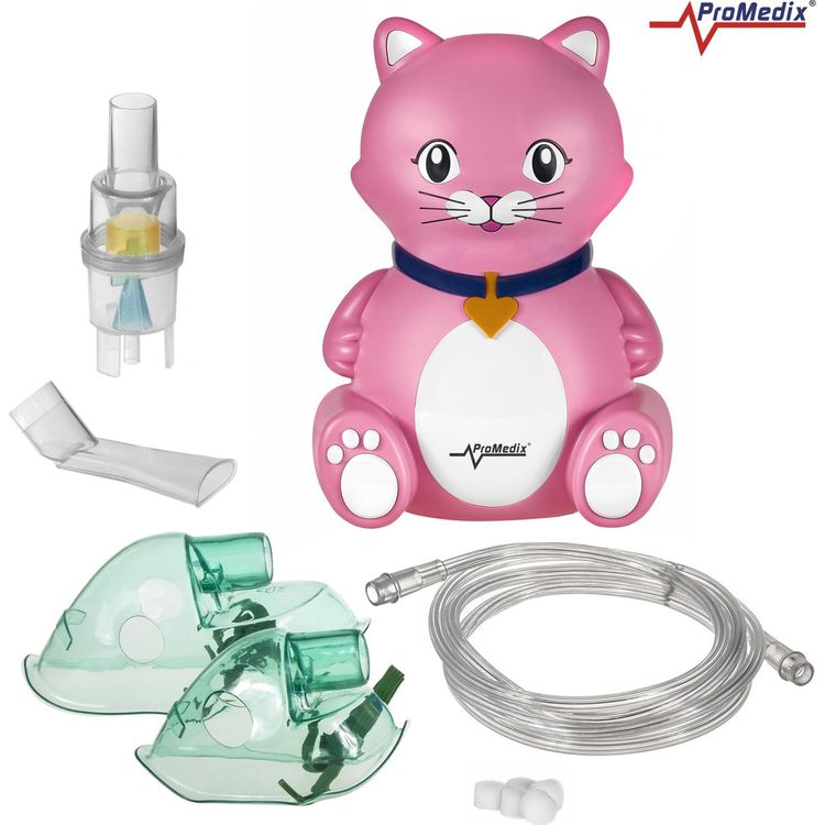 Tootefoto - ProMedix PR-816 Cat inhaler for children, Nebulizer set, masks, filters