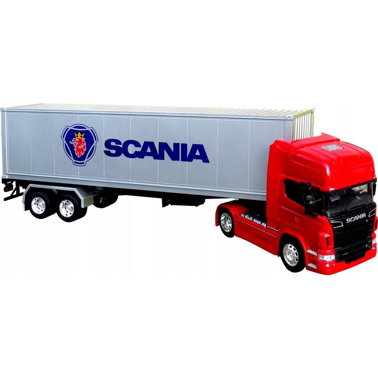 Tootefoto - WELLY haagisega veoauto 1:32 Scania V8 R730 32671