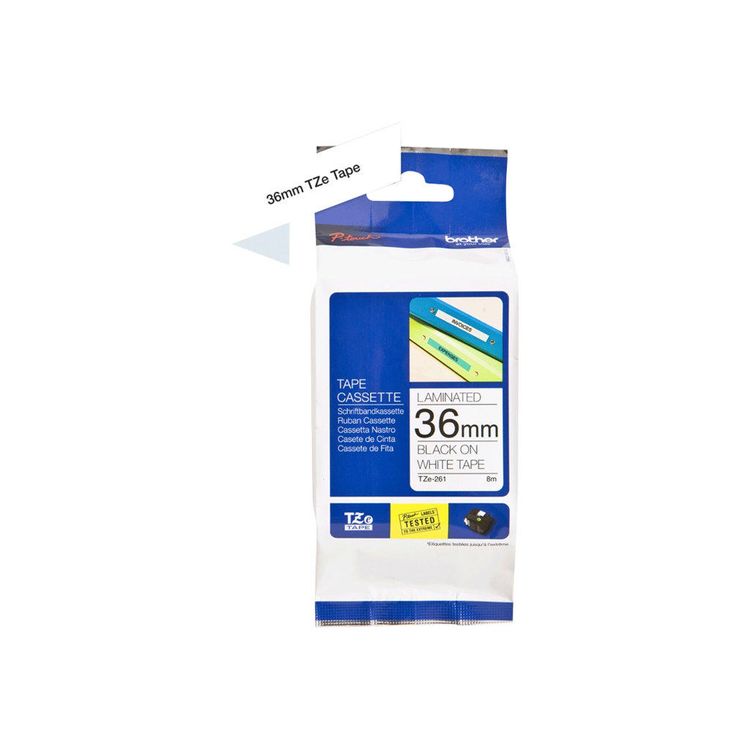 Tootefoto - Brother TZ-261 Laminated Tape markeerimisteip