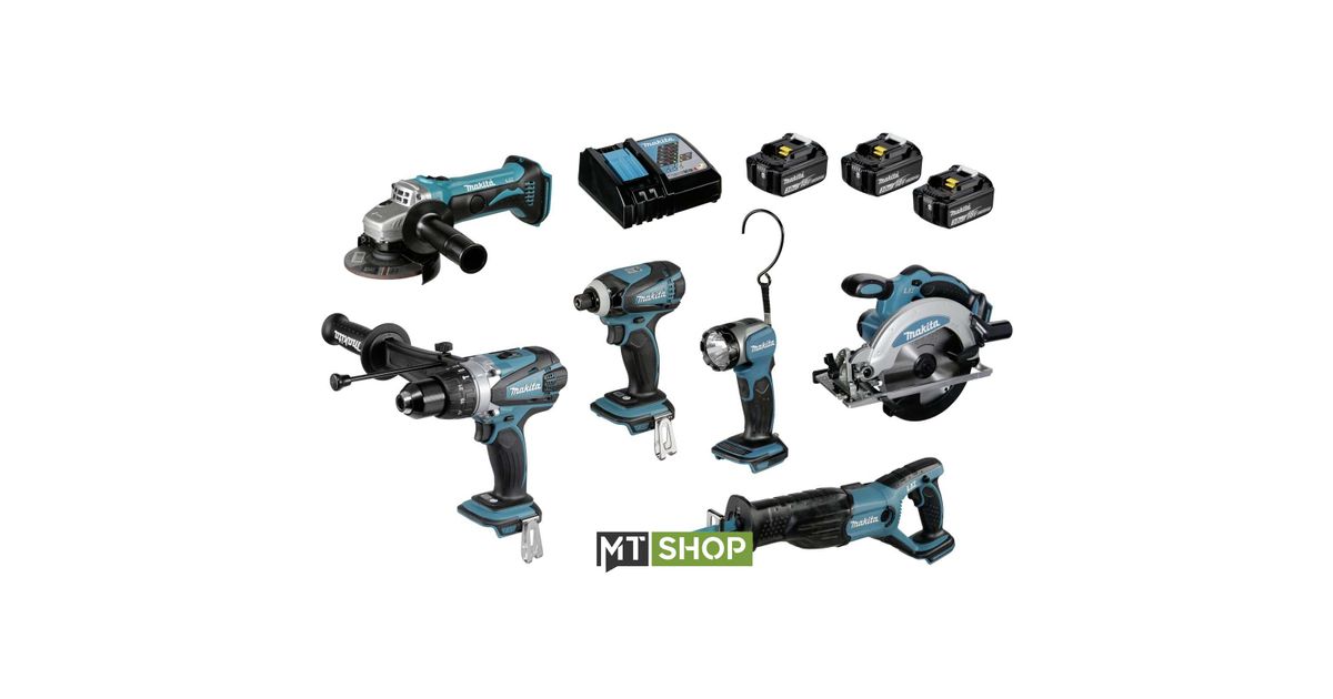 Makita ComboKit DLX6011 Tööriistade komplektid Tööriistade