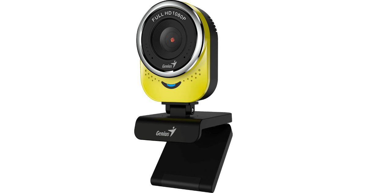 Genius QCam 6000 webcam 2 MP 1920 x 1080 pixels USB Black Yellow