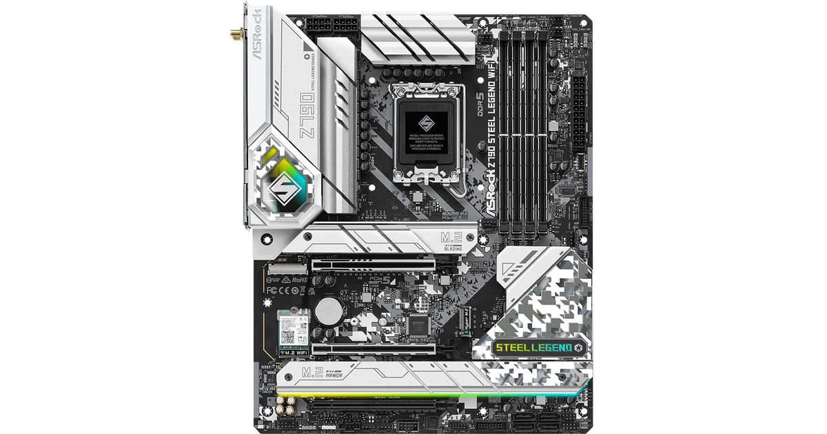 Asrock Z790 Steel Legend WiFi Intel Z790 LGA 1700 ATX