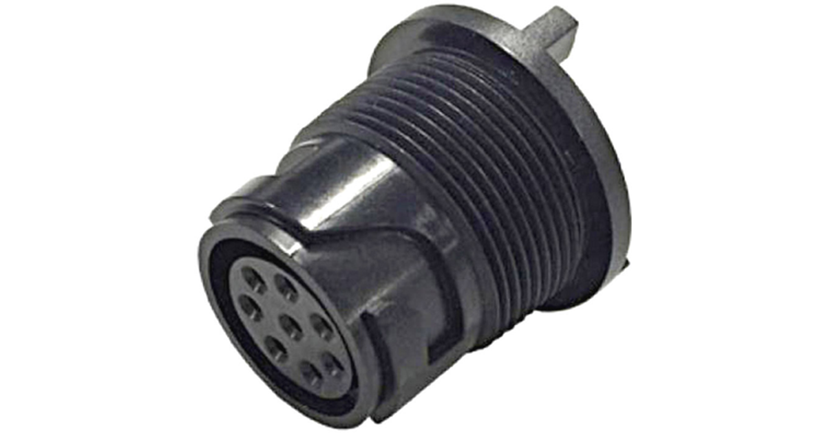 Bulgin Pxp4013/08S Din Connector Socket, Built-In Total Number Of Pins ...