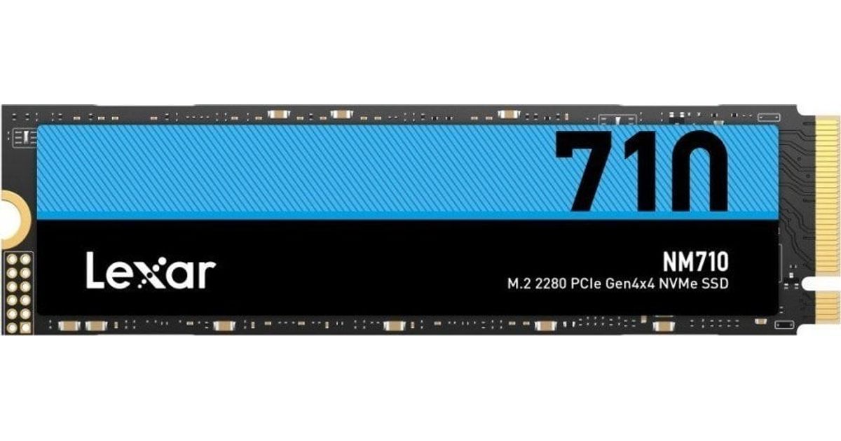 Lexar SSD NM710 2TB NVMe M.2 2280 4850/4500MB/s SSD - SSD