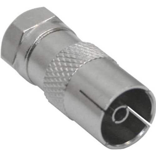 InLine Coaxial Adapter Fmale connector (SAT) to IEC female male