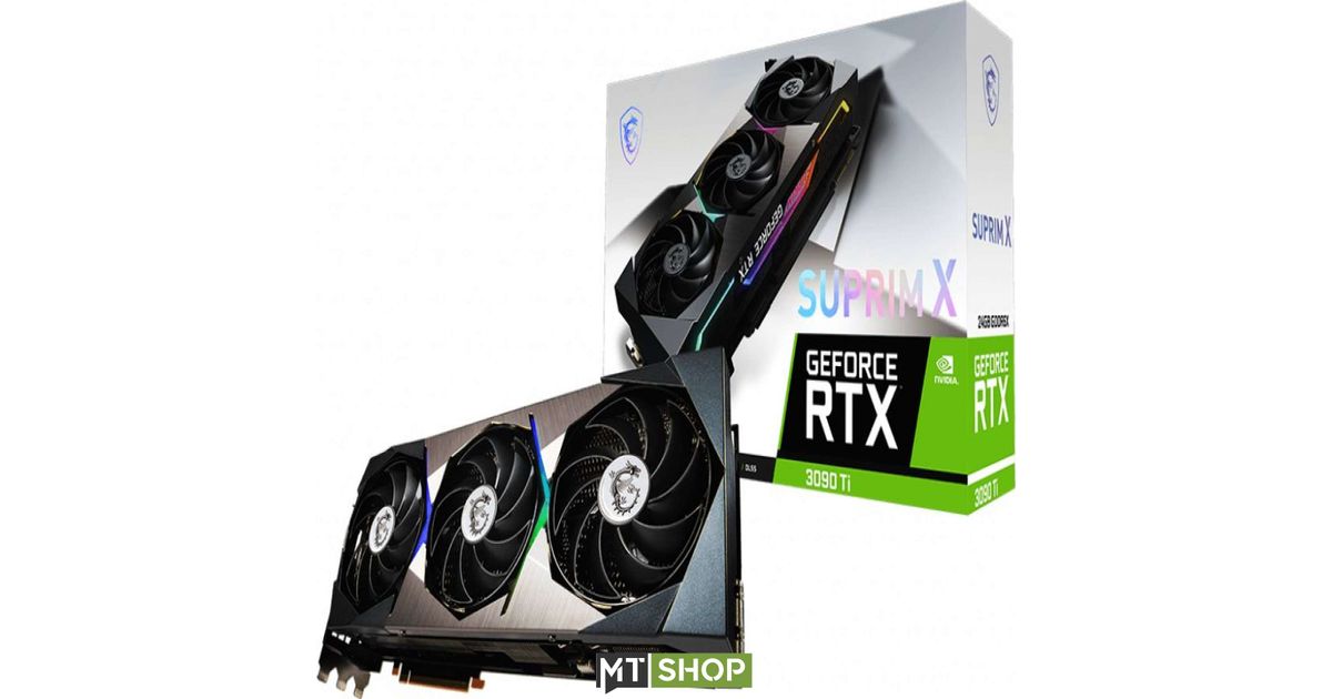 MSI GeForce RTX 3090 Ti Suprim X 24GB GDDR6X graphics card (GeForce RTX ...