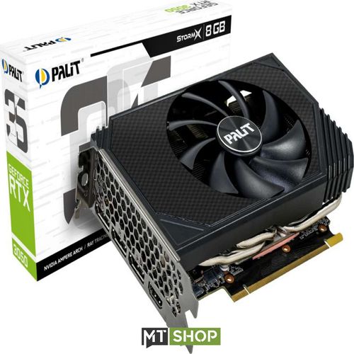 Palit GeForce RTX 3050 StormX 8GB GDDR6 (NE63050019P1-190AF) - Graphics ...
