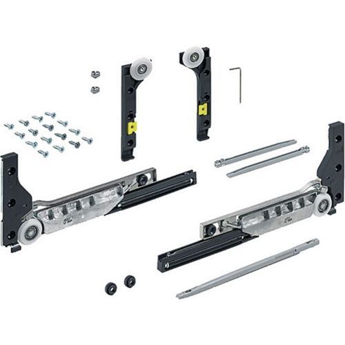 HETTICH sliding door fitting SlideLine M complete set 10kg HETTICH MT