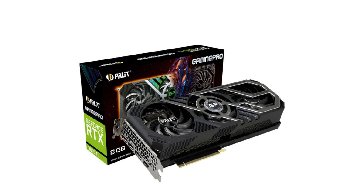 Palit NED307T019P2-1046A graafikakaart NVIDIA GeForce RTX 3070 Ti 8 GB ...