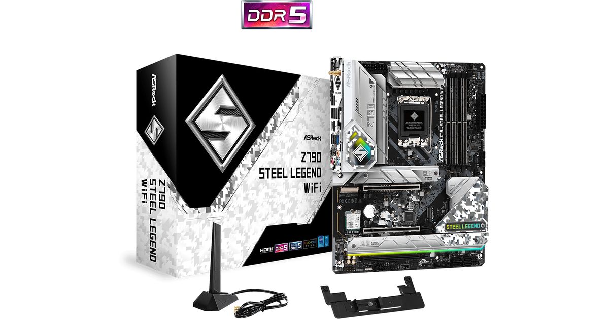 Asrock Z790 Steel Legend WiFi Intel Z790 LGA 1700 ATX