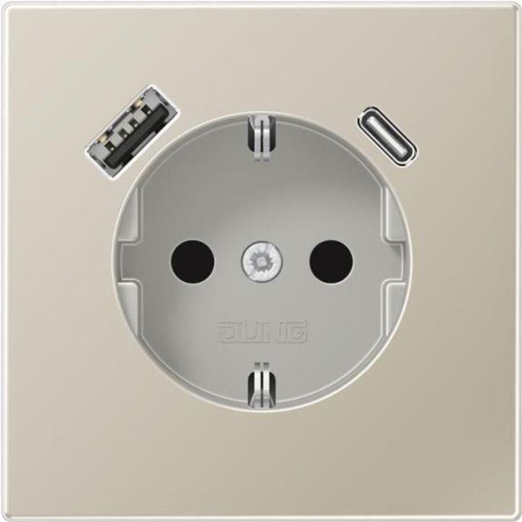 Tootefoto - Jung ES1520-15CA SCHUKO-Steckdose m.USB Typ AC (ES1520-15CA)