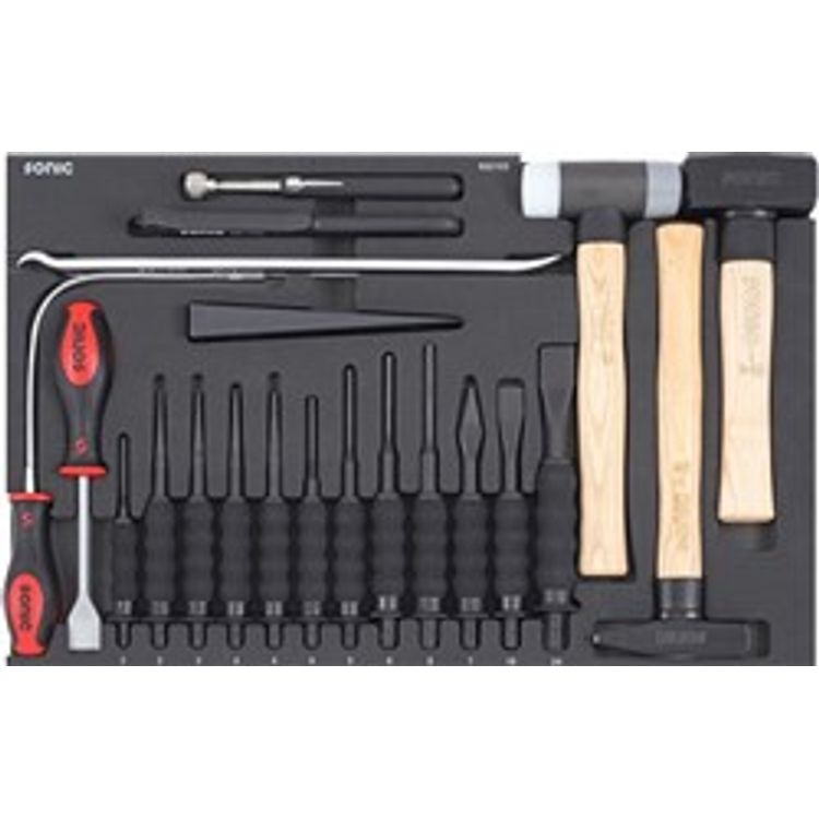 Tootefoto - Komplekt t riistak ru jaoks t riistakomplekt, 21 szt., sisealuse m t: 570x370 mm