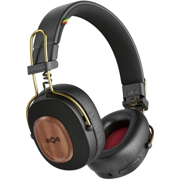 Tootefoto - House of Marley Positive Vibration Riddim Rasta Wireless On-ear headphones