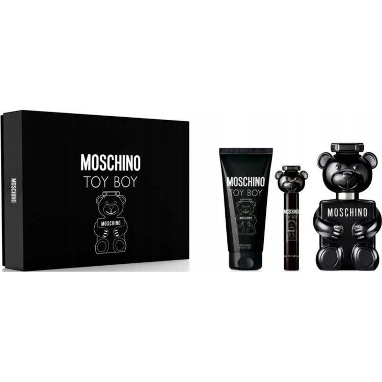 Tootefoto - KOMPLEKT MOSCHINO Toy Boy EDP sprei 100ml + DU IGEEL 100ml + EDP sprei 10ml