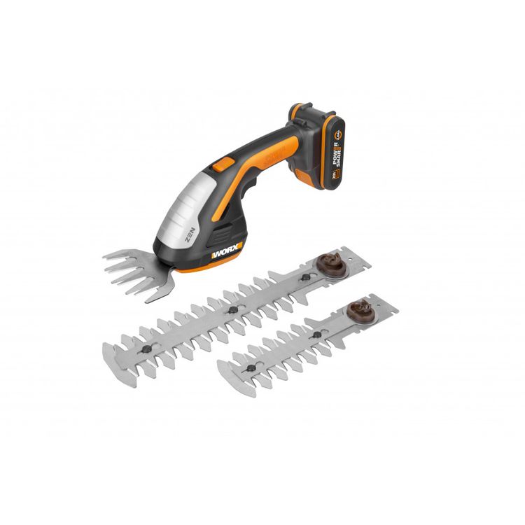 Tootefoto - Akuga muruk rid WG801E koos p satrimmiteraga, Worx