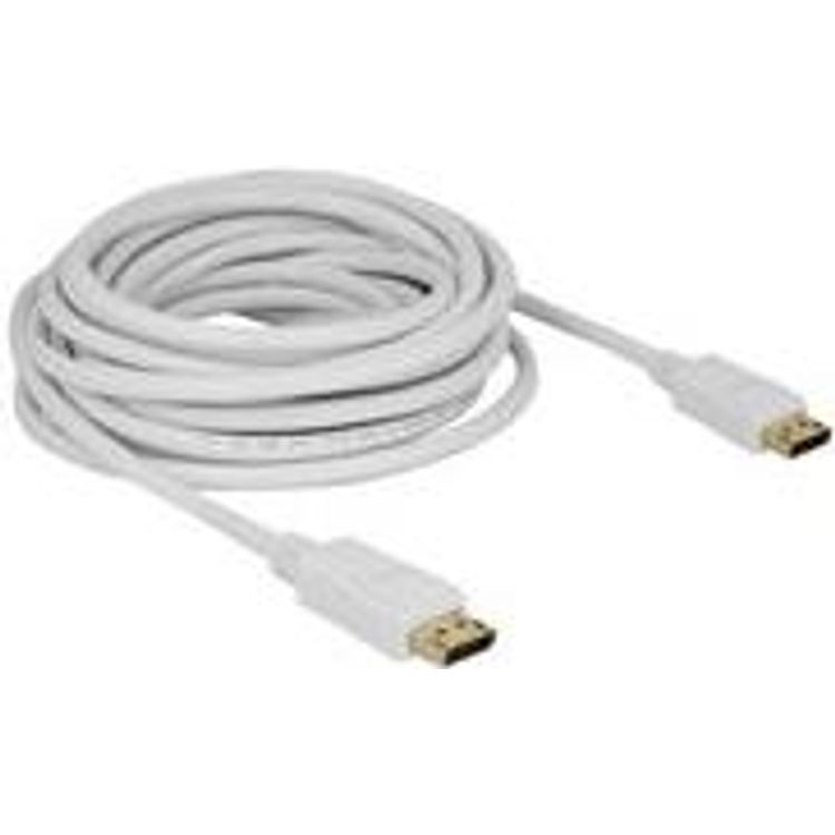 Tootefoto - DeLOCK 84861 DisplayPort-kaabel 7 m Valge