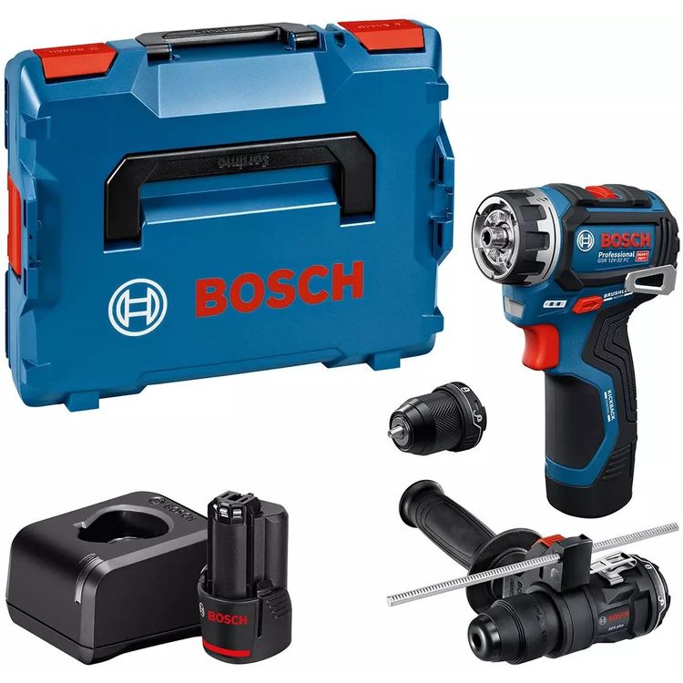 Tootefoto - BOSCH KRUVIKEERAJA 12V GSR 12V-32 32/21Nm 2x2.0Ah VAHETAVAD PEAD + 2x GFA LB