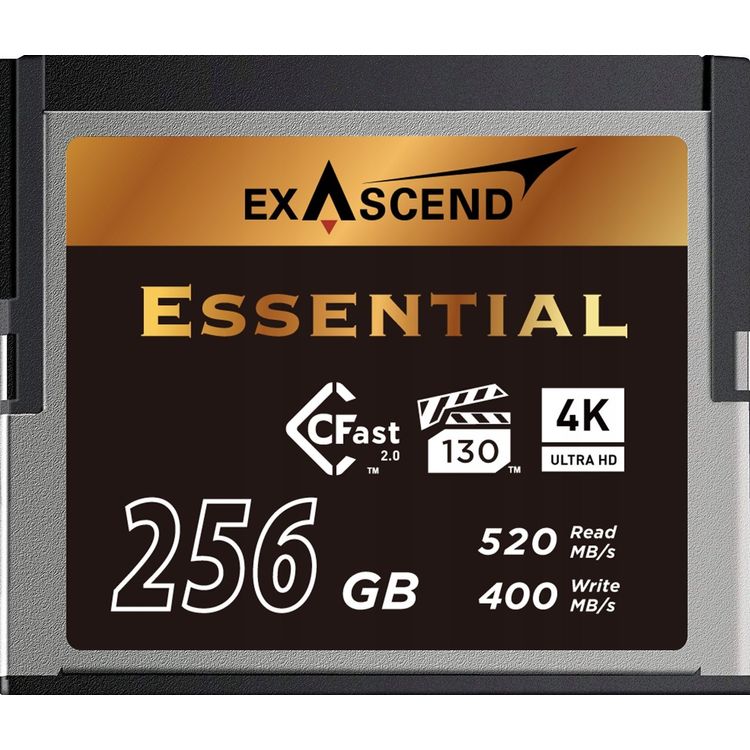 Tootefoto - Exascend kaart Exascend Essential CFast 2.0 256 GB m lukaart