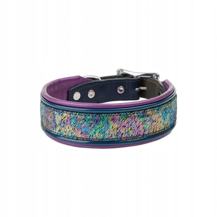 Tootefoto - Nahast krae, 42-49 cm/42 mm, lilla