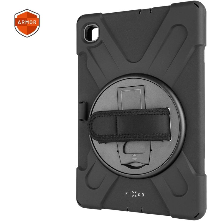 Tootefoto - Fikseeritud tahvelarvuti mbris, vastupidav alusega mbris FIXED vastupidav tahvelarvuti mbris Samsung Galaxy Tab S6 Lite 2020/2022/2024 jaoks, must