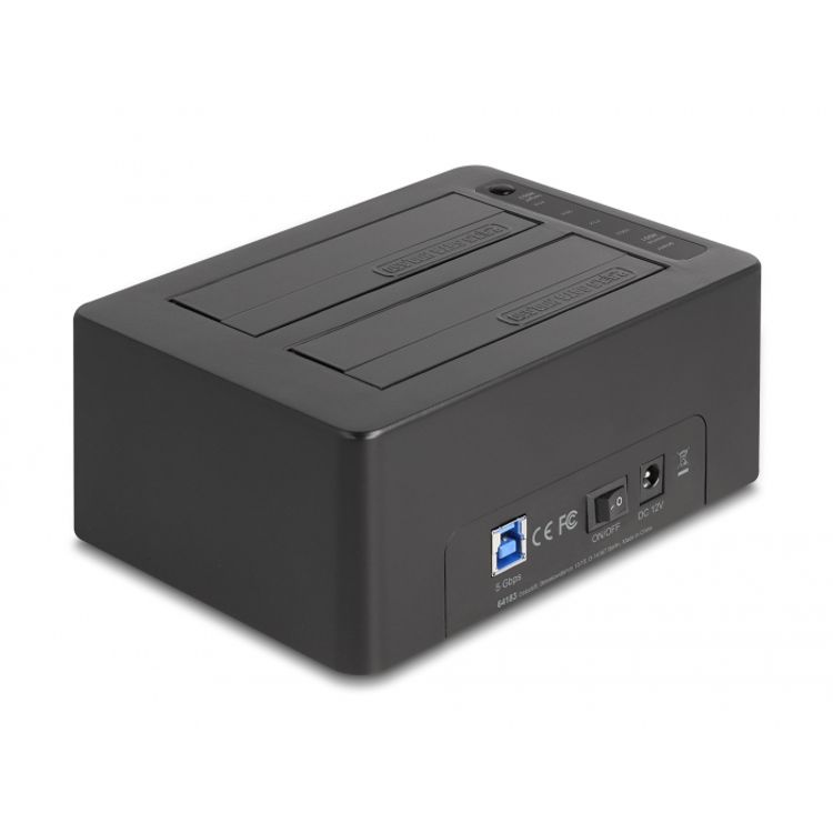 Tootefoto - DeLOCK 64183 HDD/SSD dokkimisjaam USB 3.2 Gen 1 (3.1 Gen 1) Type-B Must