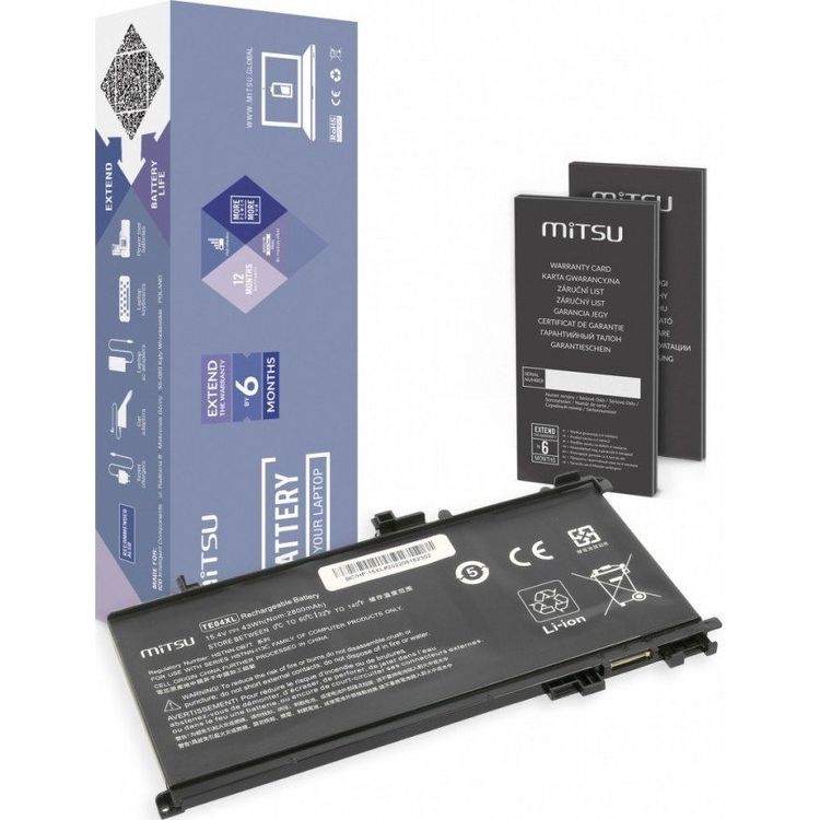 Tootefoto - Mitsu aku aku HP Omen 15, Pavilion 15 jaoks 15,4 V 2800 mAh (43 Wh) 15,4 V