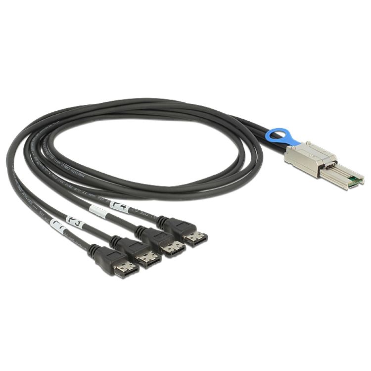 Tootefoto - DeLOCK 83064 SAS-kaabel 1 m 6 Gbit/s
