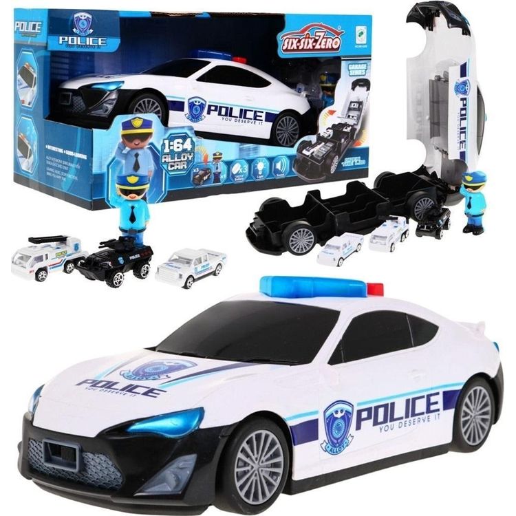 Tootefoto - Extendable metal police car