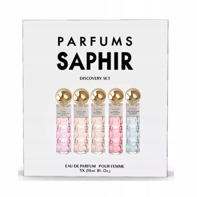 Tootefoto - SET SAPHIR Discovery EDP alkomeetri test 5x30ml