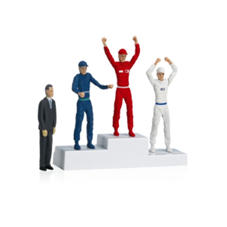 Tootefoto - Carrera Toys Winner s rostrum with set of figures