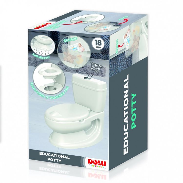 Tootefoto - Dolu Full Trainer Potty laste pott Valge