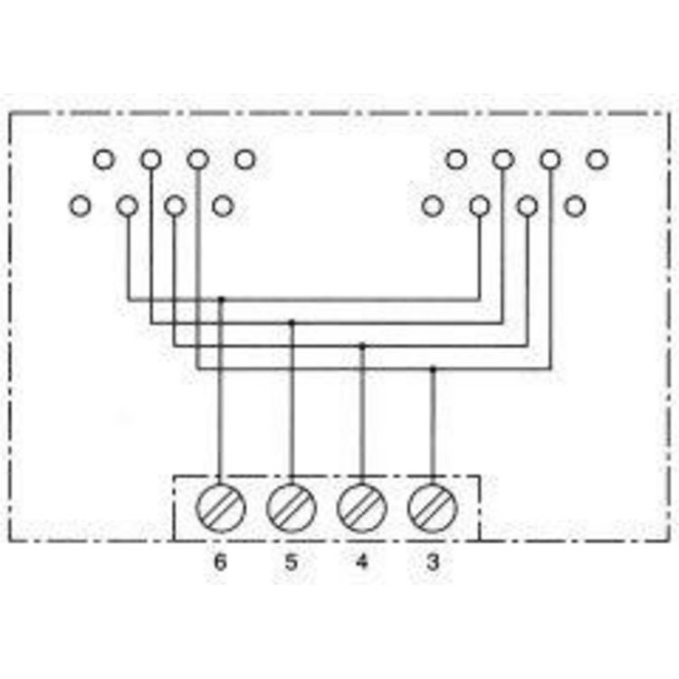 Tootefoto - S/CONN maximum connectivity UAE Anschlu dose 2 x 8/8 (4), parallel, ISDN, mit Metallrahmen, Unterputz (74231-4)