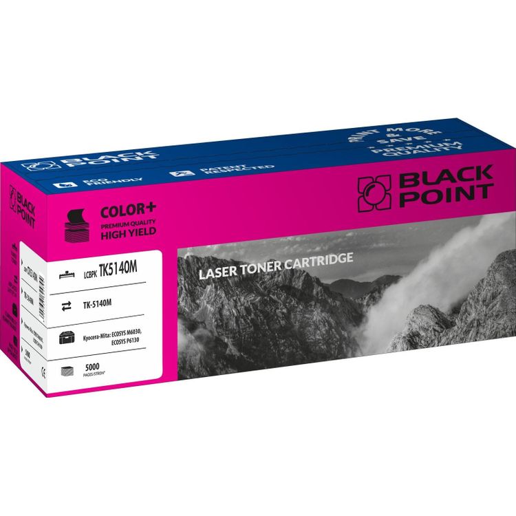 Tootefoto - Black Point Toner LCBPKTK5140M Magenta (TK-5140M)