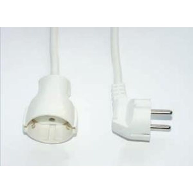 Tootefoto - e+p SV 5 pikendusjuhe 5 m 1 vahelduvvoolu kontakt Valge