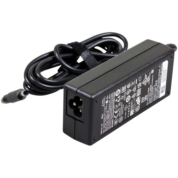 Tootefoto - Dell AC Adapter, 65W, 19.5V, 3 Pin, 4.5mm, C6 Power Cord