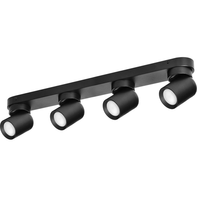 Tootefoto - Orno MALTA SP 4 laelamp, seina- ja laekinnitus, GU10 max. 4x12W, IP20, must