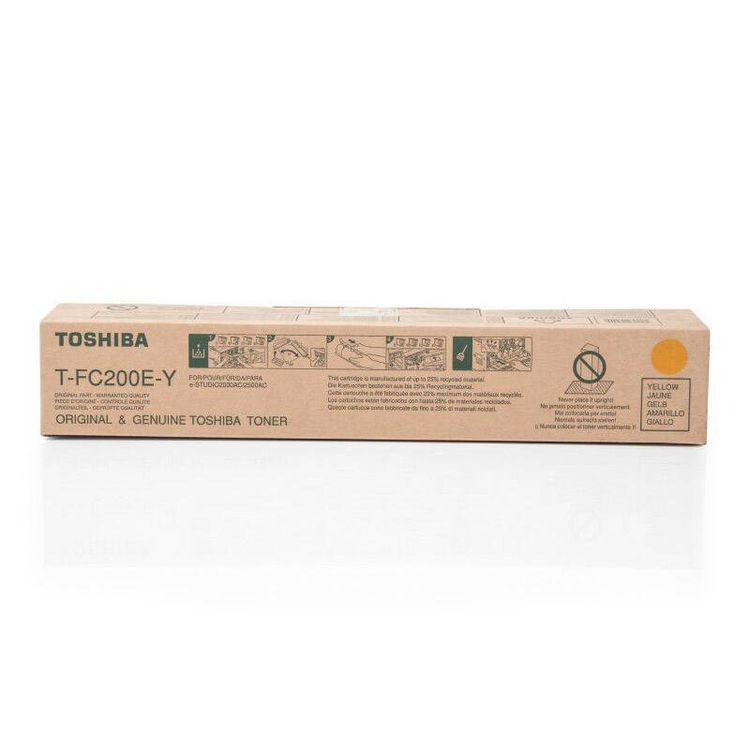 Tootefoto - Toshiba Toner T-FC200E-Y cartridge 1 pc(s) Original Yellow