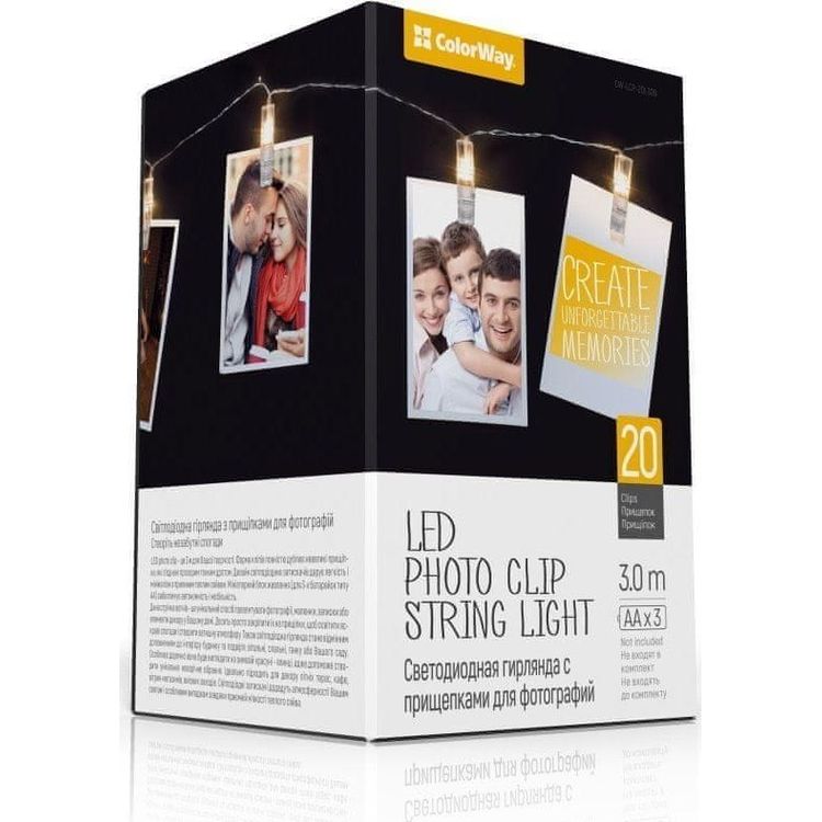 Tootefoto - ColorWay Colorway CW-LCP-20L30B wiat o strunowe 3 m 20 lamp(y) LED