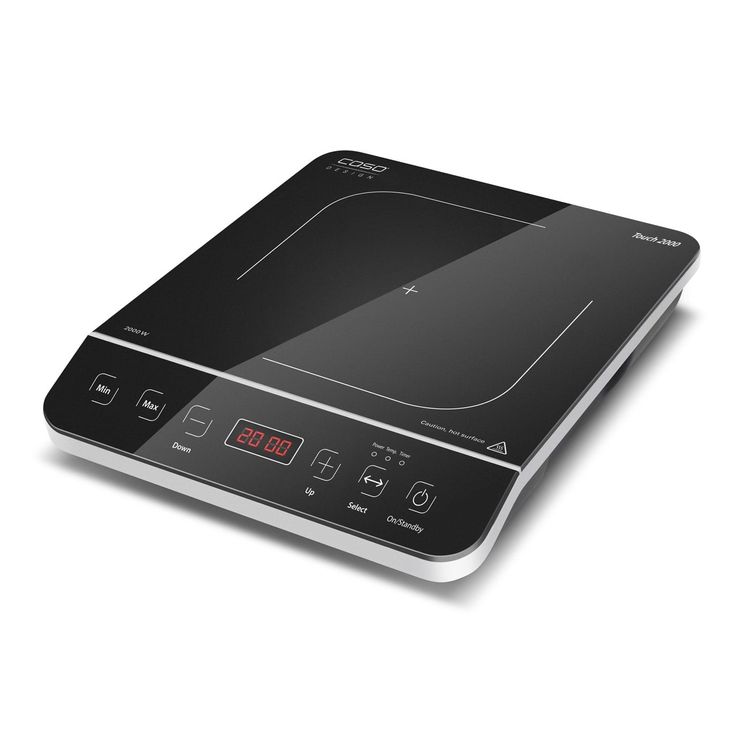 Tootefoto - Caso | Hob | Touch 2000 | Number of burners/cooking zones 1 | Touch | Black | Induction