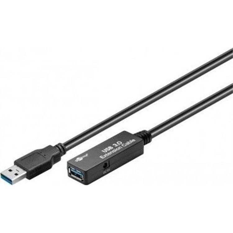 Tootefoto - Goobay 5m USB 3.0 USB-kaabel USB 3.2 Gen 1 (3.1 Gen 1) USB A Must