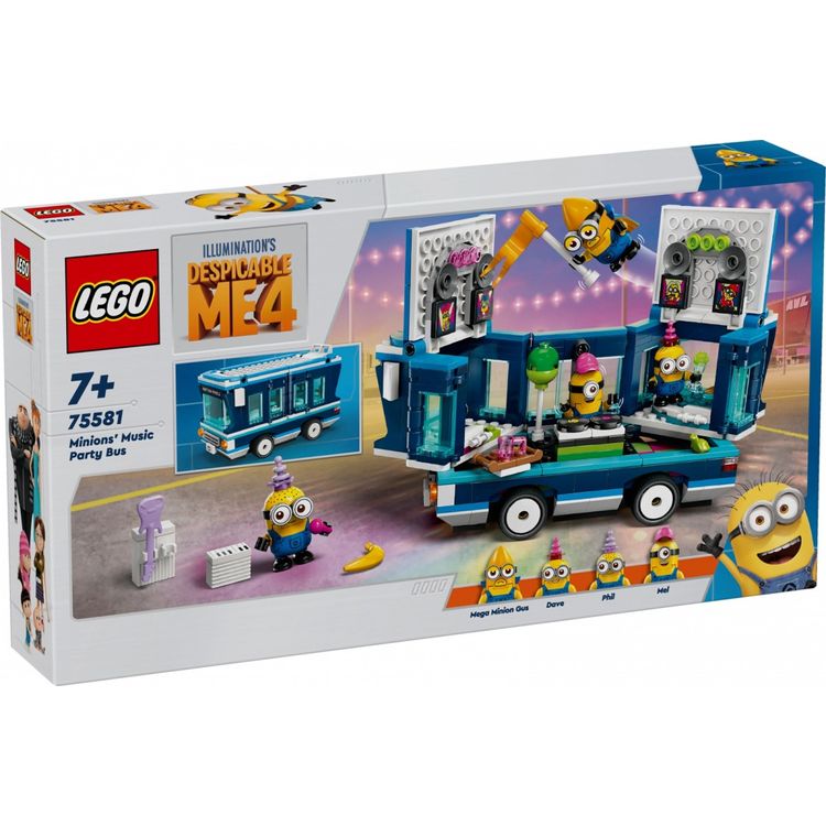 Tootefoto - LEGO Minions 75581 Imprezowy autobus minionk w