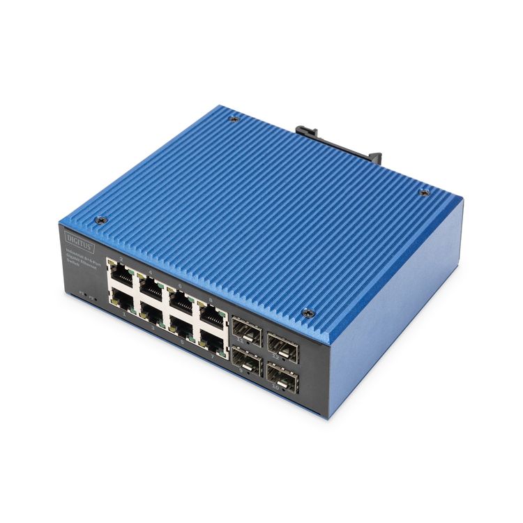Tootefoto - Switch Digitus Gigabit Ethernet Industrial 8 +4