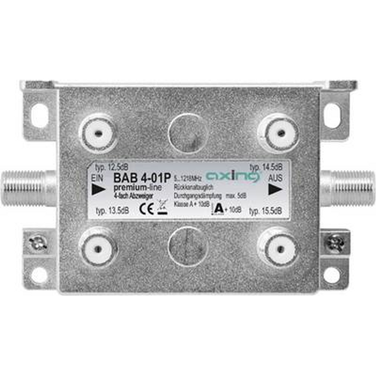 Tootefoto - Axing BAB 4-01P Kabelsplitter Grau (BAB00401P)
