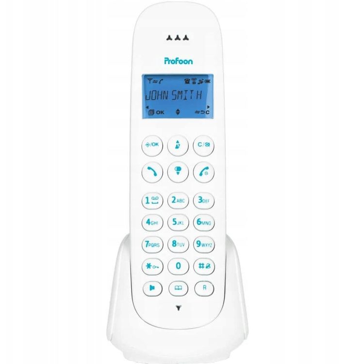 Tootefoto - Profoon PDX-300BW-DECT-TELEFON MIT 1 Mobilteil, Blau