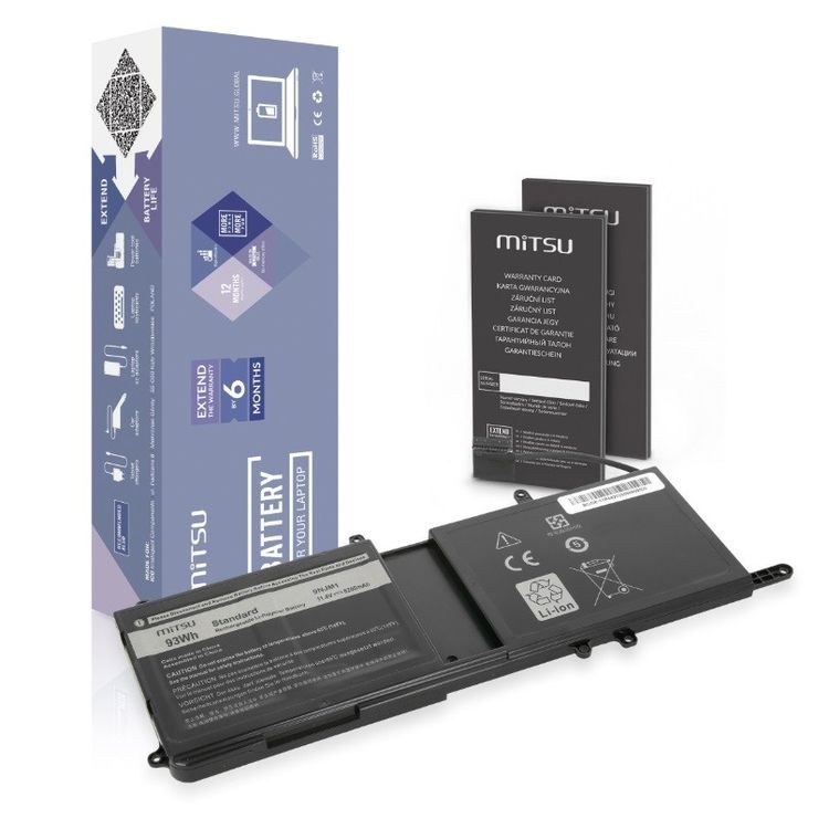 Tootefoto - MITSU DELL ALIENWARE 8200mAh 93Wh 11,4V