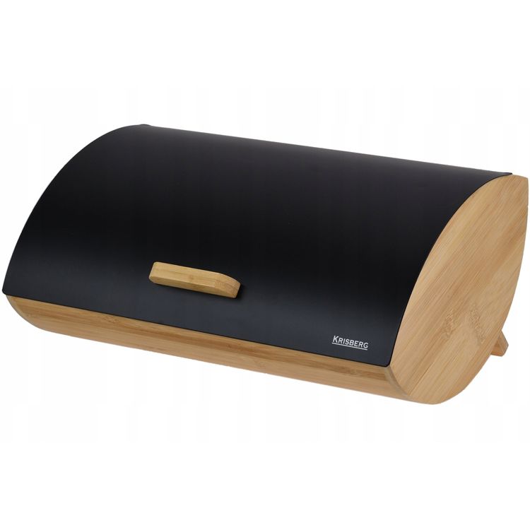 Tootefoto - KRISBERG leivakast Bambusest terasest leivakast KRISBERG COSMIC KS-2621 must